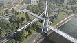 Пешеходный мост с велодорожками построят у Шелепихинской набережной в Москве