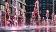 В ЖК «Сердце Столицы» появился 20-метровый «сухой» фонтан