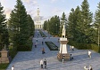Работы по благоустройству начались на территории парка Северного речного вокзала г. Москвы